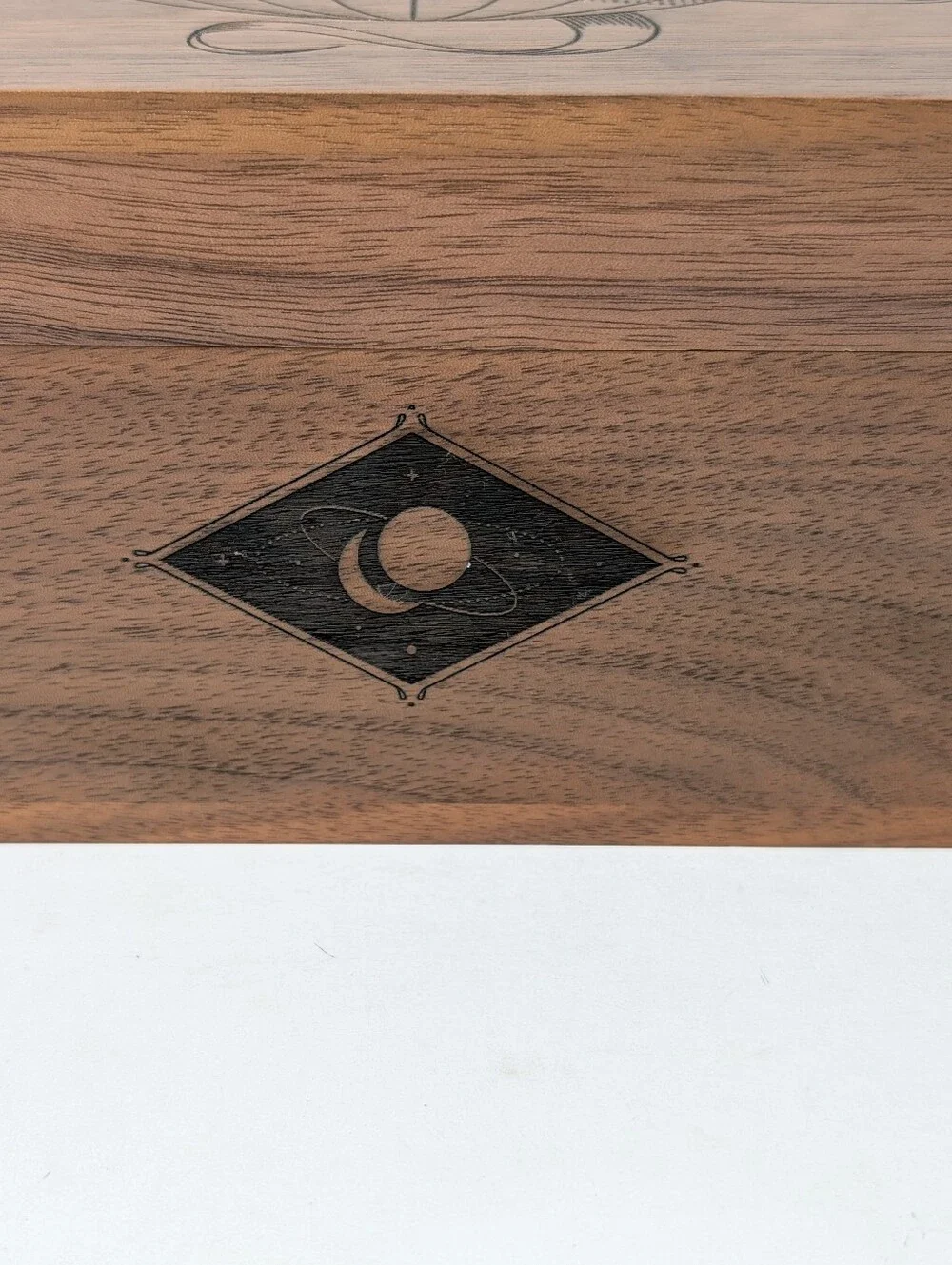 You Are The World Wood Keepsake Box, Walnut